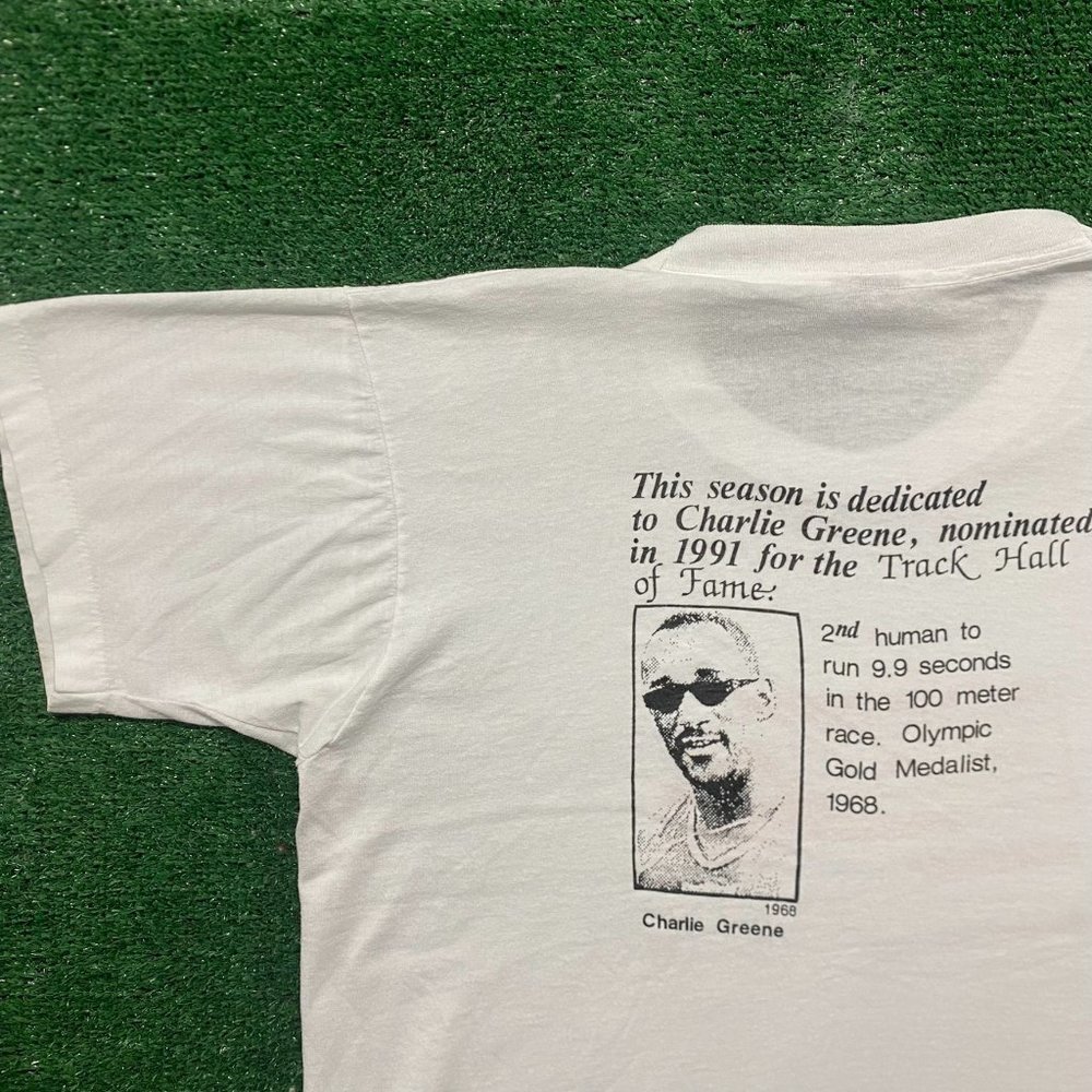 Vintage 90s Track And Field Running Single Stitch… - image 7